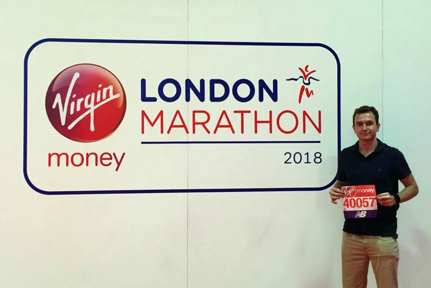 Hertfordshire removal company running marathon