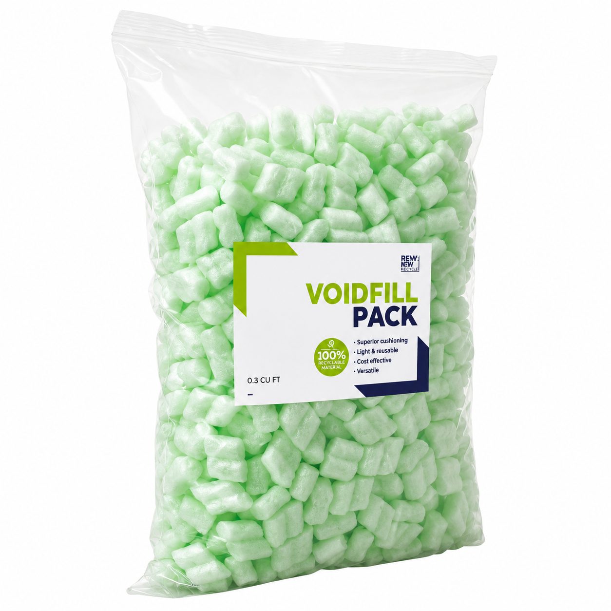 Voidfill Packing Peanuts 0.8 Cu Ft